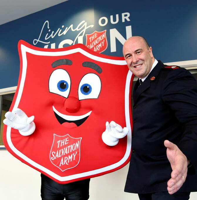 COMPASSIONATE: Major Andrew Van Gaalen is appealing to Ballarat's generosity this Red Shield Appeal for funding to keep the city's Salvation Army community support services running. Picture: Lachlan Bence 