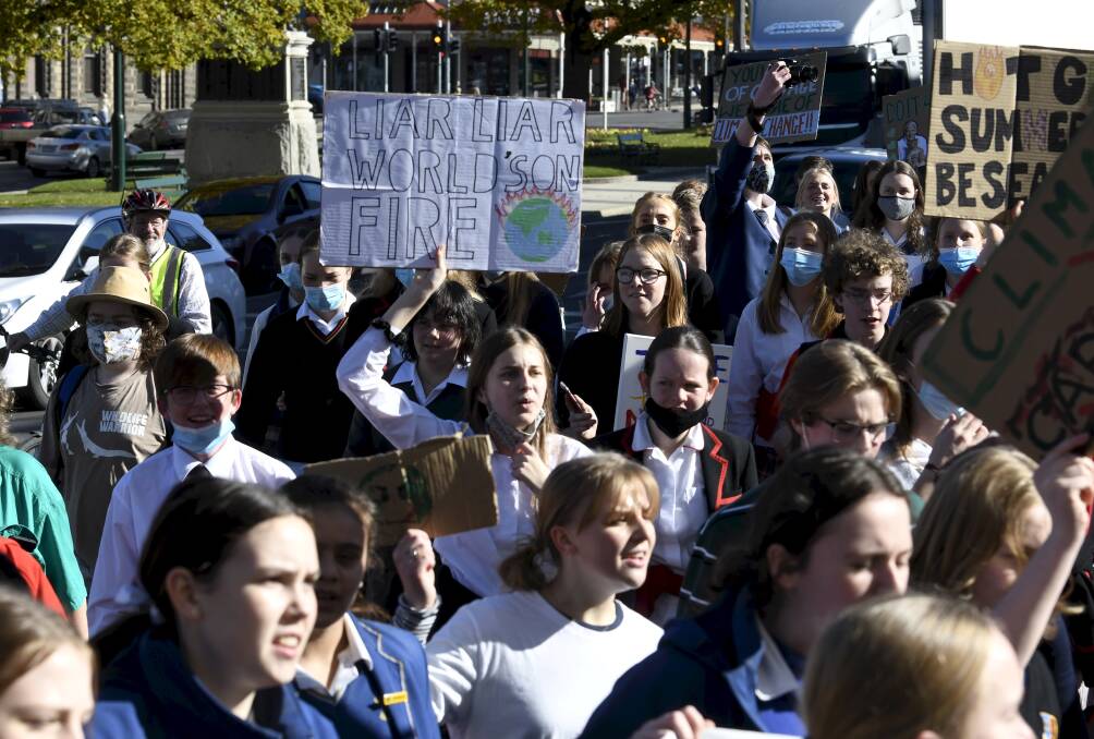 Students make united call against gas funding through School Strike for Climate