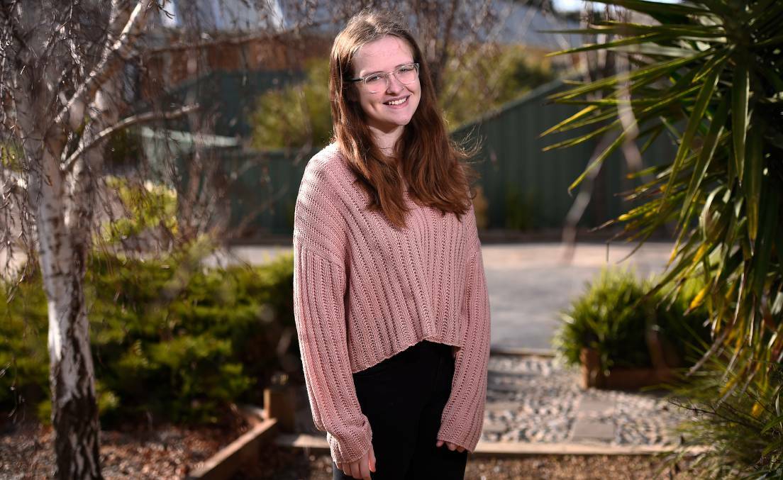 GIVING: Ballan teenager Keeley Johnson founded charity Keeley's Cause. Picture: Adam Trafford
