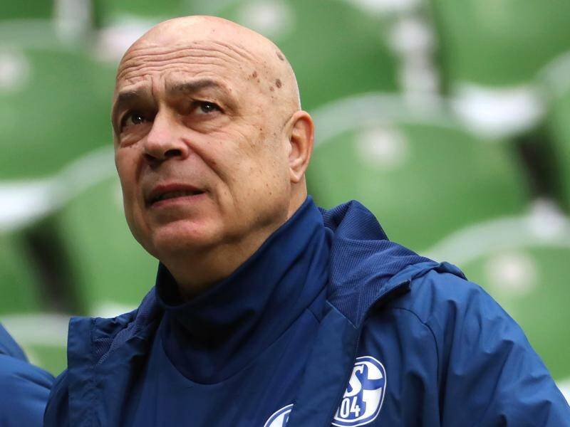 Schalke's coach Christian Gross has been sacked in a shake-up at the Bundesliga's basement club.