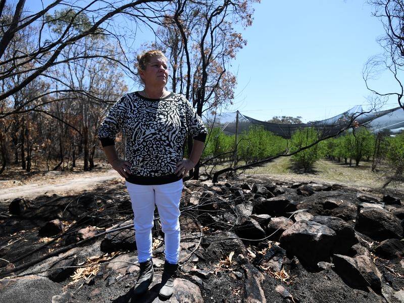 After drought and fire and hail Sylvia Pozzebon says "sometimes it feels like you can't get a win".