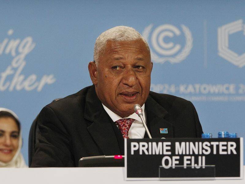 Fiji Prime Minister Frank Bainimarama says Australia's 'dangerous addiction' to coal must end.