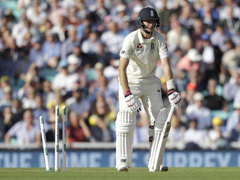 Joe Root's dismissal by Pat Cummins sparked England's collapse on day one of the fifth Ashes Test.