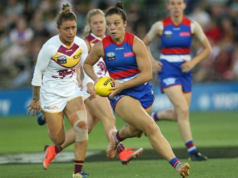 Ellie Blackburn could miss the Bulldogs trip to Fremantle after being concussed against Brisbane.