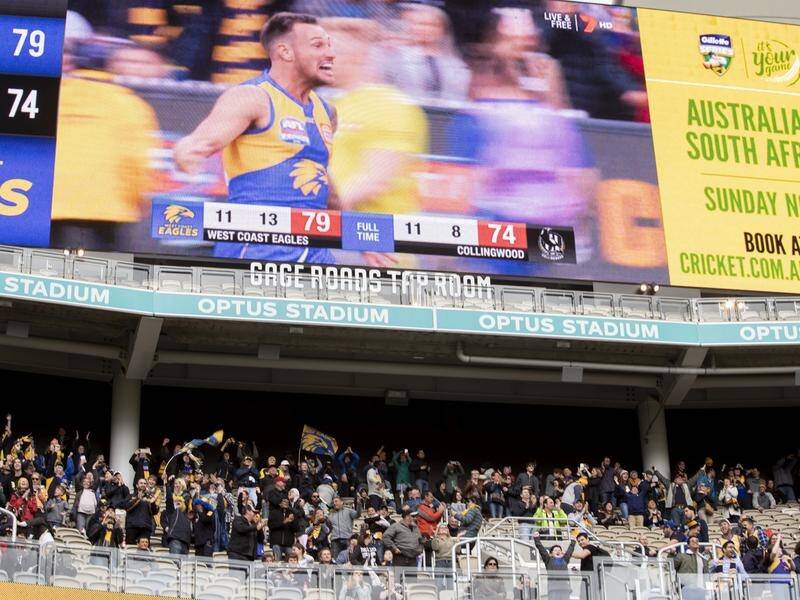 Drones could be deployed in Victoria when a fight breaks in the crowd at the AFL.