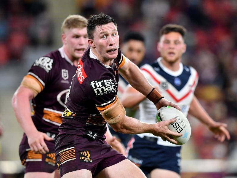 Tyson Gamble is among the Brisbane players vying to be Adam Reynolds' NRL halves partner in 2022.