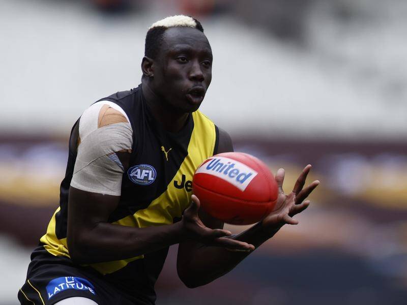 Richmond say they are disappointed to lose Mabior Chol to Gold Coast on a four-year AFL deal.