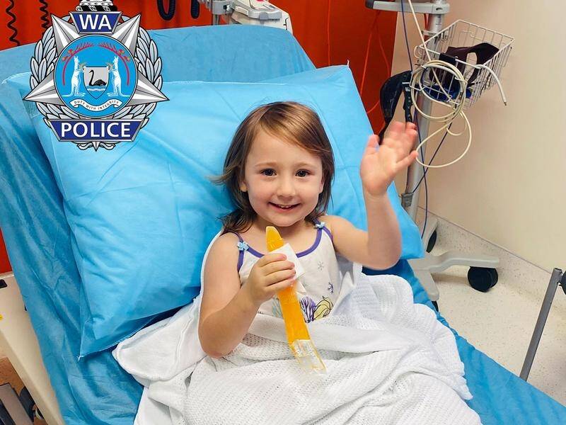 Cleo Smith is recovering in hospital after being found by police in a Carnarvon house.