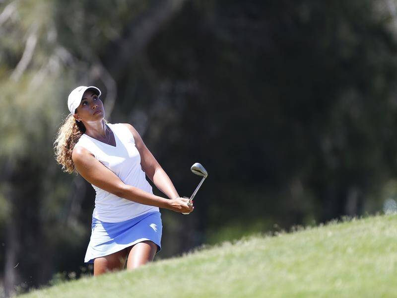 Cheyenne Woods has made a flying start to the women's Vic Open. (file)