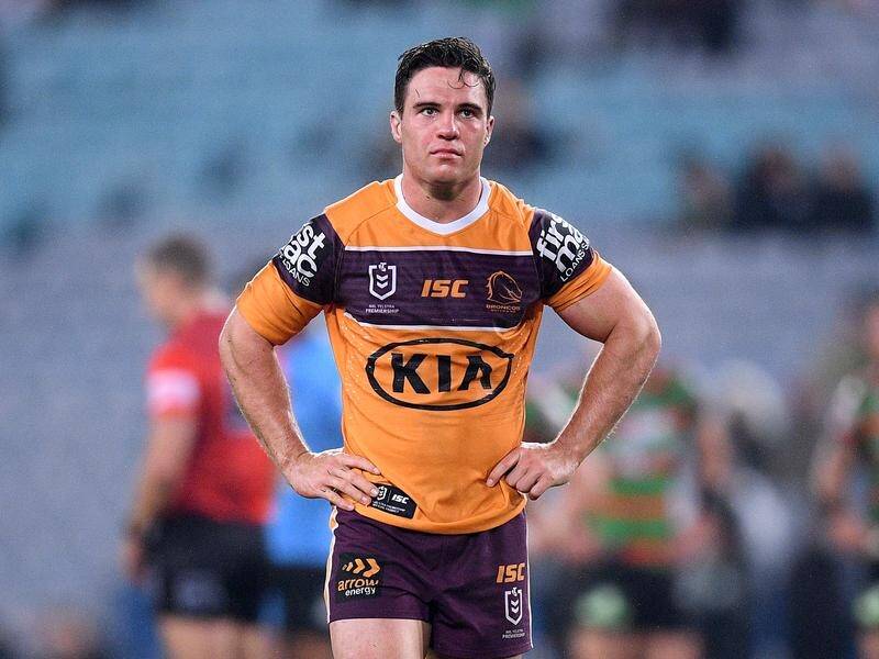 Brodie Croft will miss Brisbane's NRL clash with Parramatta after getting a head knock at training.