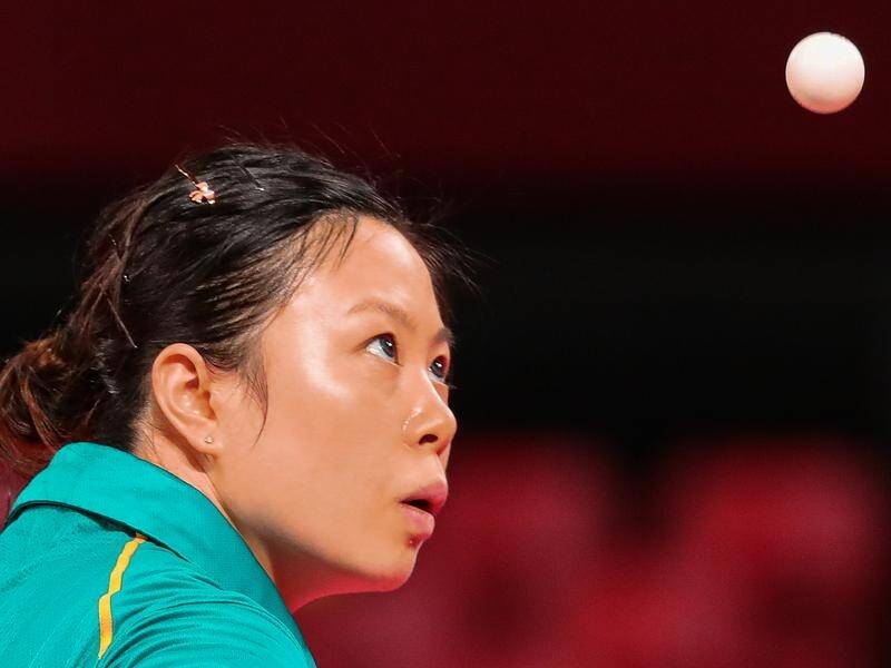 Lina Lei has ended a gold medal drought for Australia in table tennis at the Paralympics in Tokyo.