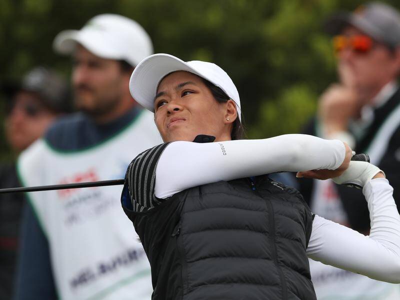 Celine Boutier of France has won the women's Vic Open golf by two shots at 13th Beach.