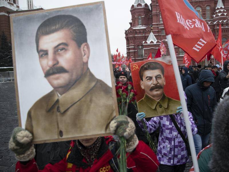 Author George Orwell said he modelled 1984's Big Brother on Josef Stalin's Soviet dictatorship. (AP PHOTO)