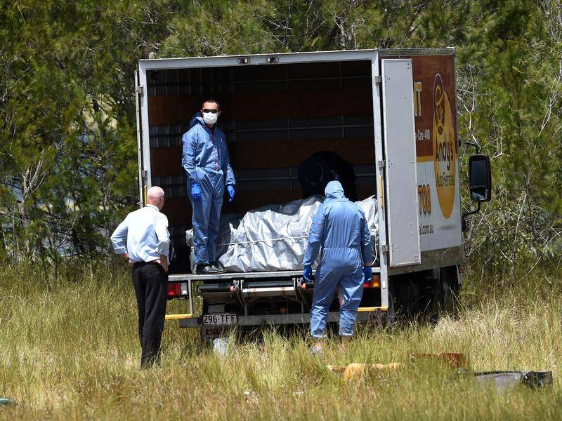 Police divers found the bodies of Corey Breton and Iuliana Triscaru in a toolbox dumped in a lagoon.