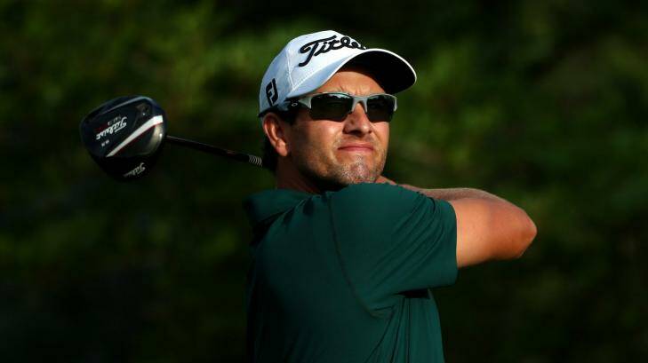 Good driver: Adam Scott's long game is as good as any on tour. Photo: Getty Images/AFP