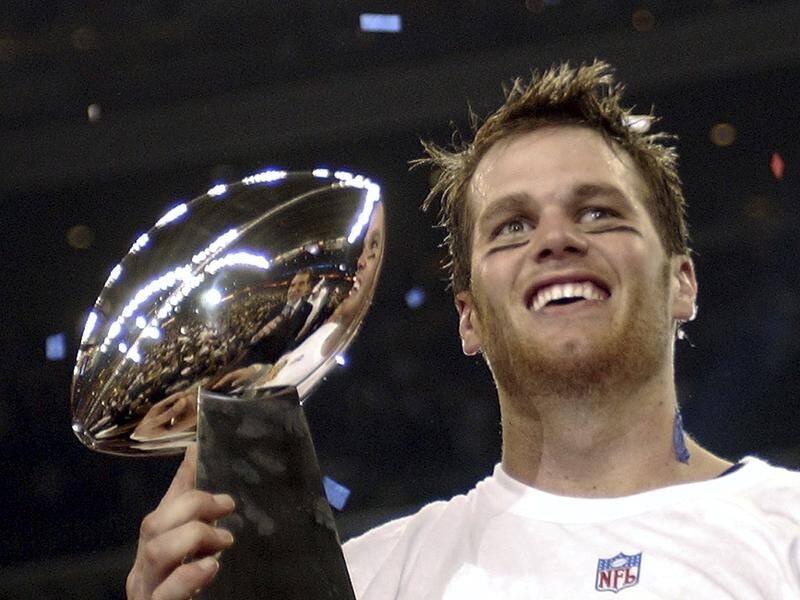 Tom Brady has been hailed as the "GOAT" after announcing his retirement from American football. (AP PHOTO)