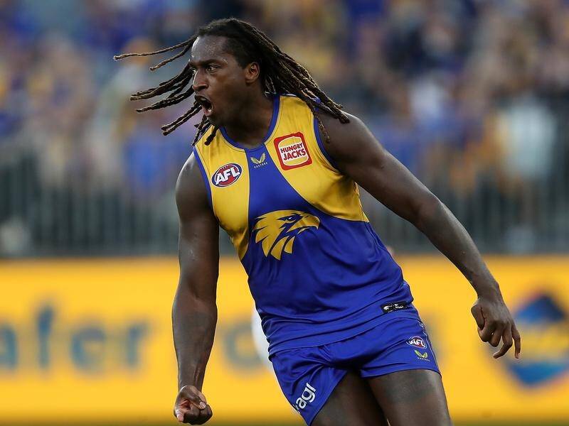 Nic Naitanui comes back into the West Coast team for their AFL clash with Richmond.
