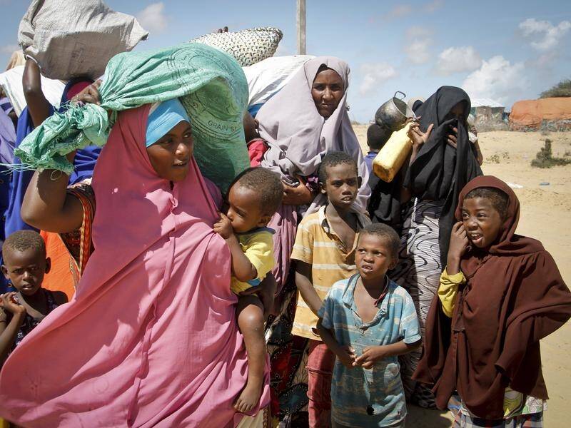 More than three million Somalis are struggling to meet minimum food requirements amid a drought.