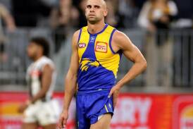 Having played only 16 AFL games since 2021, Dom Sheed will miss a chunk of the Eagles' pre-season. (Richard Wainwright/AAP PHOTOS)