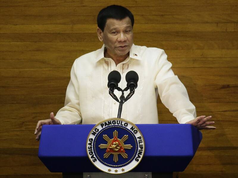 'Part of the lawless elements are there inside the Bureau of Customs,' President Duterte says.
