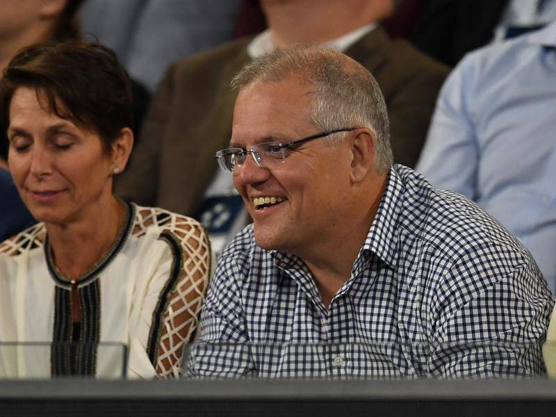 Scott Morrison doesn't mind the boos he received during the Australian Open.
