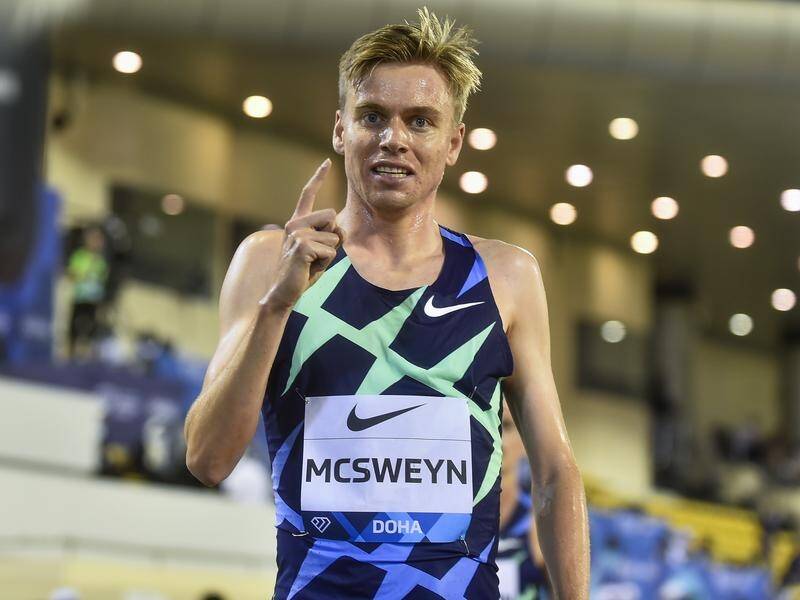 Distance runner Stewart McSweyn won all over the world in 2020 - from Doha to Penguin.