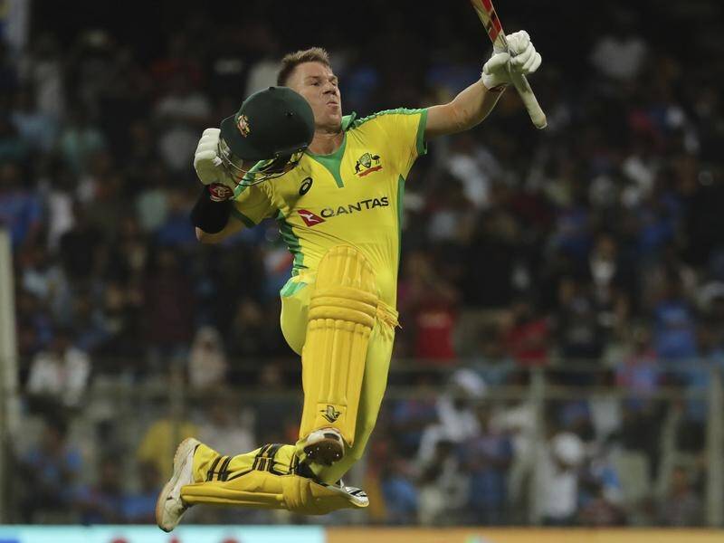 David Warner continued his stunning summer with a fine century against India.
