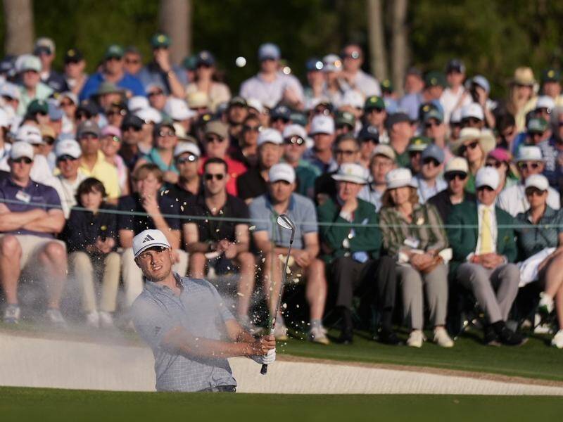 Ludvig Aberg won plenty of fans by finishing second in the Masters in his majors debut. (AP PHOTO)