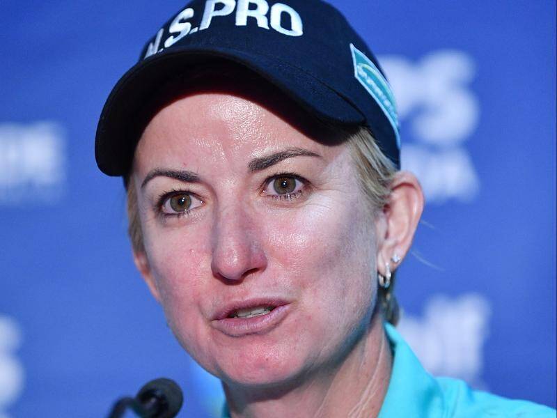 Golfing great Karrie Webb says she's stepping into the unknown at the women's Australian Open.