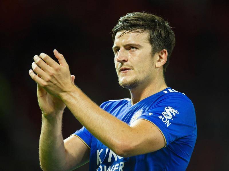 England defender Harry Maguire has joined Manchester United from Leicester City.