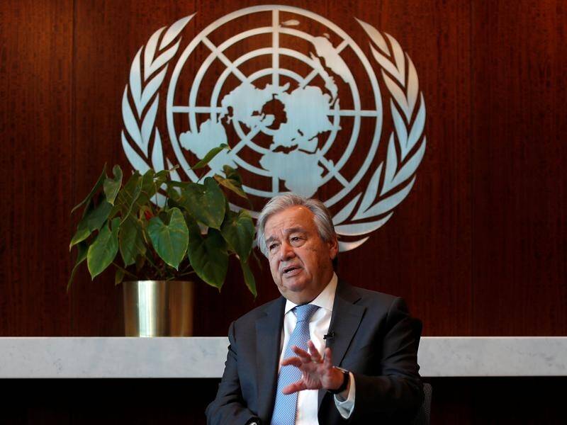 UN Secretary-General Antonio Guterres says the US demand for Iran sanctions is seen as invalid.
