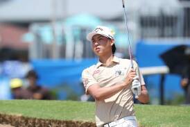 Min Woo Lee has signed up to defend his Australian PGA title in November. (Jono Searle/AAP PHOTOS)