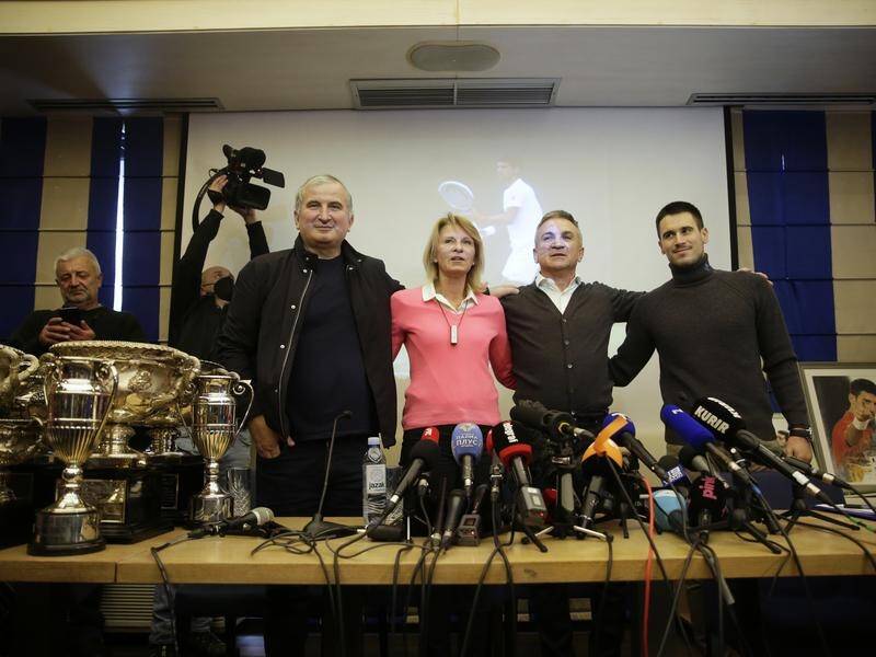 Novak Djokovic's family held a press conference in Serbia after the player's visa was reinstated.
