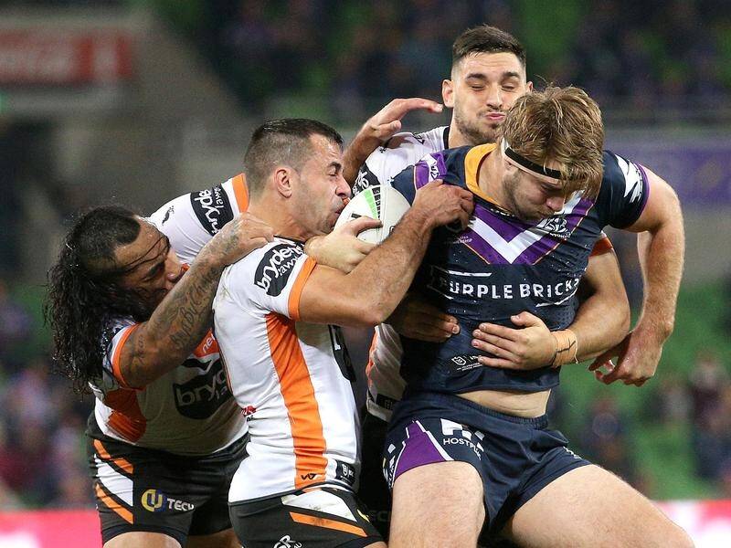 Scans have cleared Melbourne Storm forward Christian Welch of a serious knee injury.