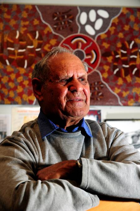 RECOGNITION: The National Apology in 2008 allowed a healing to begin in Uncle Murray Harrison. 