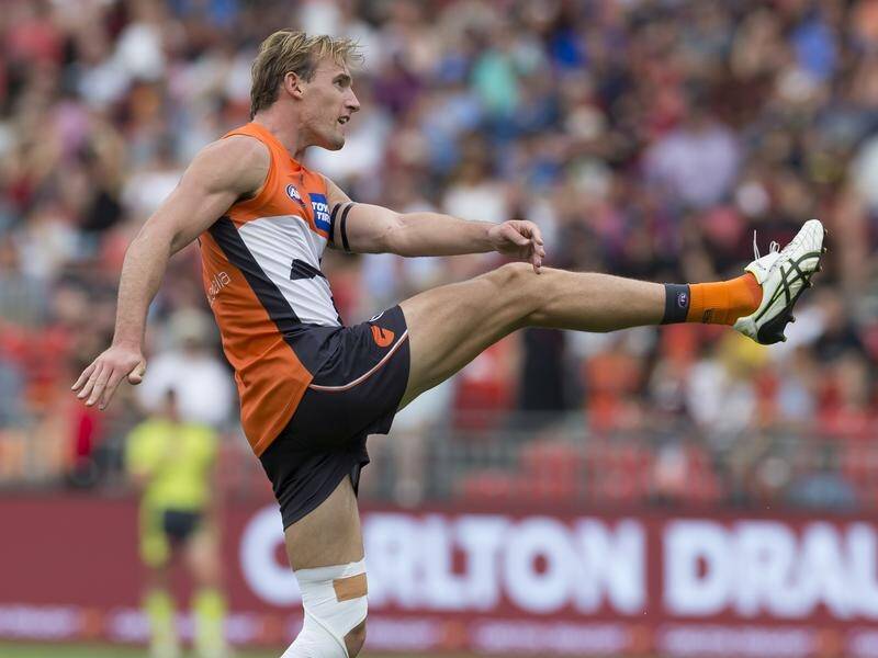 Lachlan Keeffe has been named in the GWS side to play Collingwood in their AFL preliminary final.