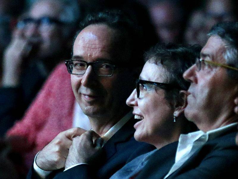 Oscar-winning actor and director Roberto Benigni has been hospitalised after an accident in Italy.