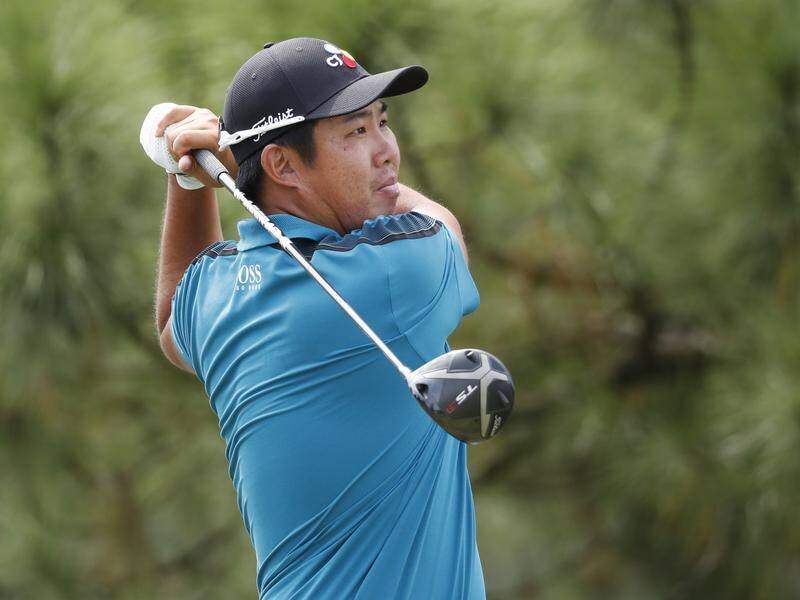 Back-to-back rounds of 66 have Byeong Hun An holding a two-stroke lead.