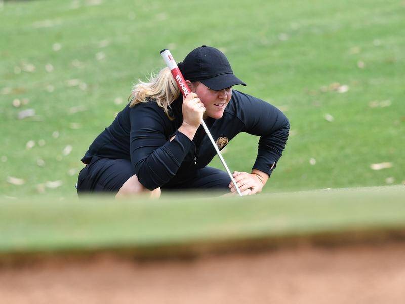 Swedish golfer Caroline Hedwall is among the early pacesetters in the women's Australian Open.