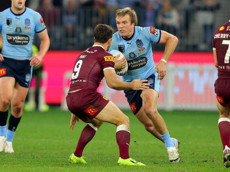 Jake Trbojevic will miss NSW's opening State of Origin clash at the end of the month due to injury. (James Worsfold/AAP PHOTOS)
