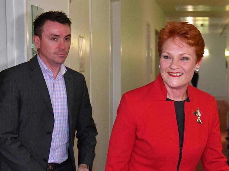 Pauline Hanson advisor James Ashby spoke to America's NRA about watering down Australia's gun laws.