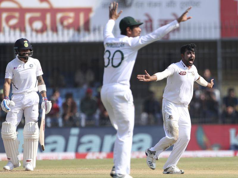 Virat Kohli has failed but India remain in control in the first Test against against Bangladesh.