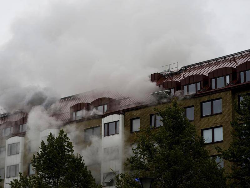 An explosion at an apartment building in Gothenburg, Sweden, has injured dozens of people.