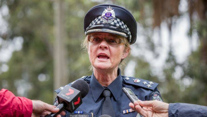 Victoria Police Commander Sharon Cowden said some of the protesters were just looking for a fight. Photo: Mathew Lynn