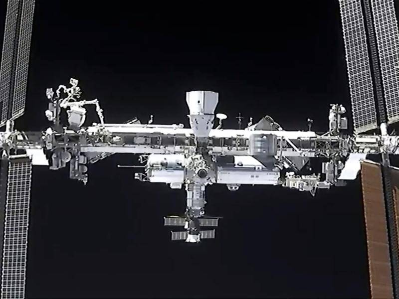 The ISS has been at increased risk from space junk since Russia destroyed a satellite two weeks ago.