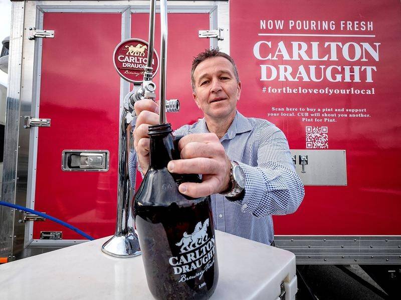 Carlton & United Breweries is giving away free beer to help pubs and clubs survive COVID-19.