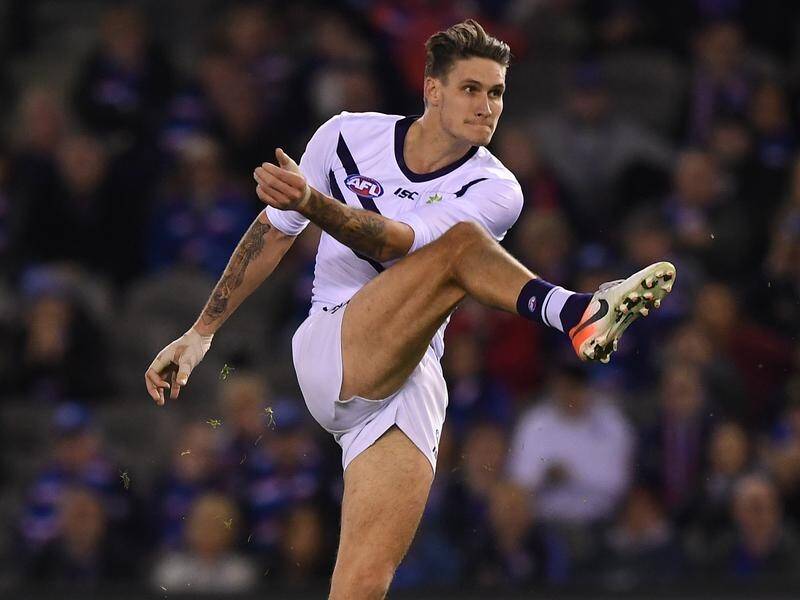 Fremantle's Rory Lobb is hoping to spend more time in the forward line in 2020.