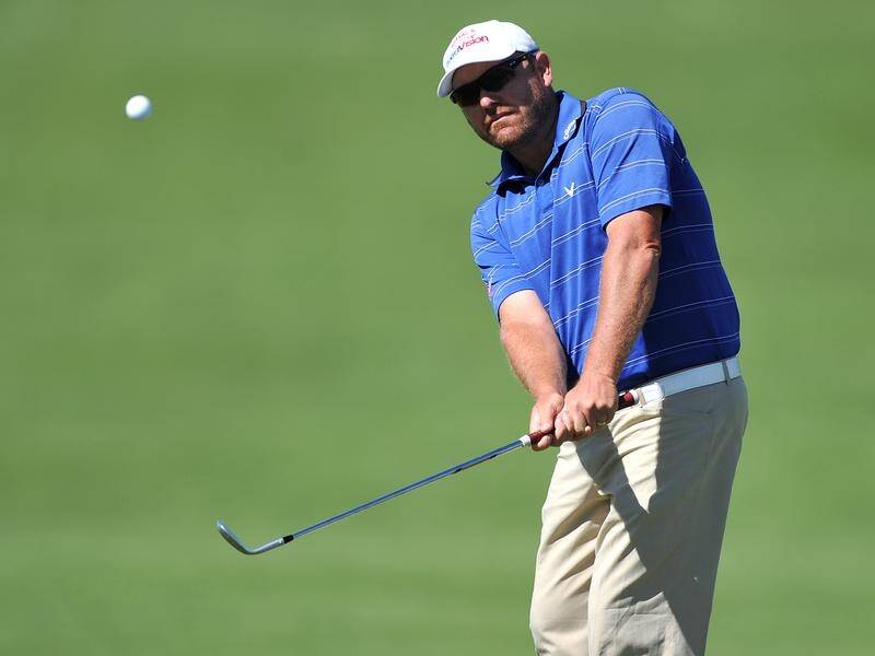 Australian golfer David Bransdon has a share of the first-round lead at the Vic Open.