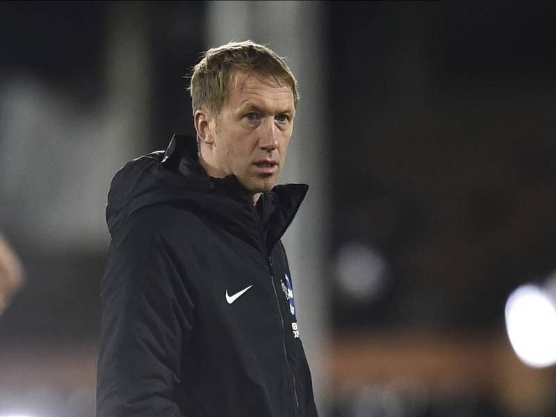 Under-pressure Brighton coach Graham Potter believes he has the support of the EPL club's board.