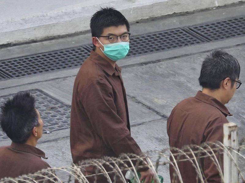 Jailed Hong Kong activist Joshua Wong has been sentenced to another 10 months in prison.